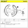 RIDEX Bremsbacken Satz für Trommelbremse Hinten mit Hebel für FIAT DUCATO Kasten Bild RIDEX Bremsbacken Satz für Trommelbremse Hinten mit Hebel für FIAT DUCATO Kasten