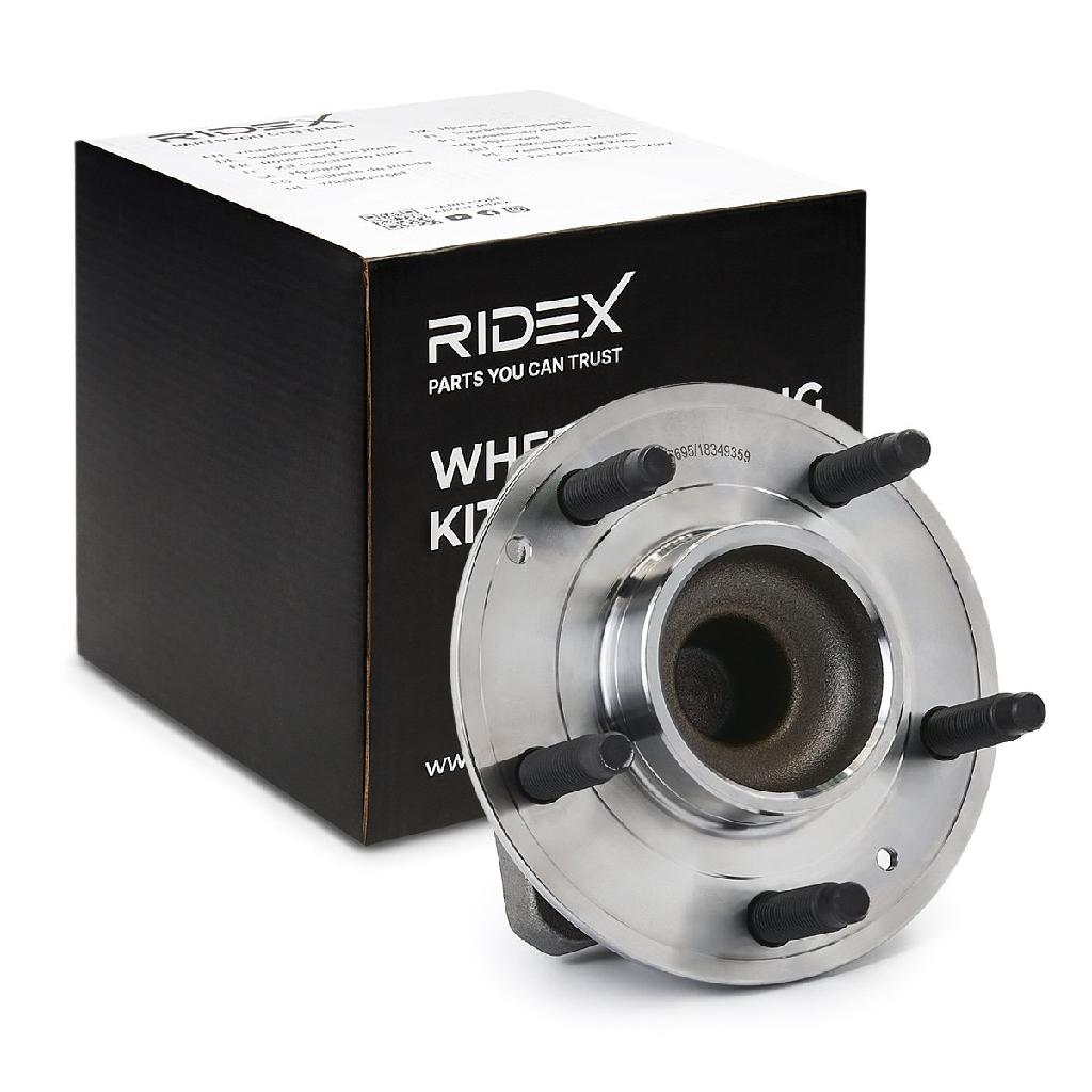 RIDEX 654W1360 Radlagersatz pro 1 Rad Hinten beidseitig für OPEL YR00079280