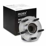 RIDEX 654W1360 Radlagersatz pro 1 Rad Hinten beidseitig für OPEL YR00079280