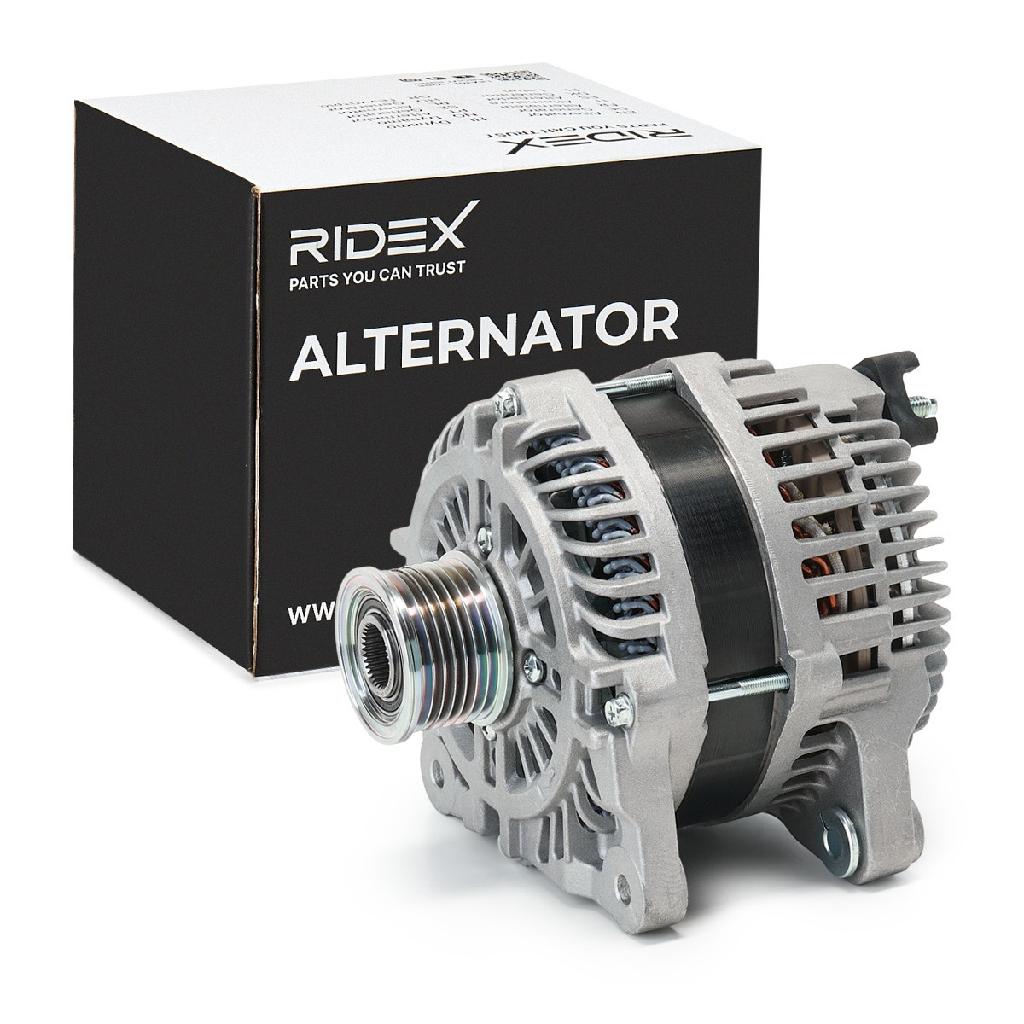 RIDEX 4G1397 Lichtmaschine 185A 14V Drehrichtung im Uhrzeigersinn mit 231009096R