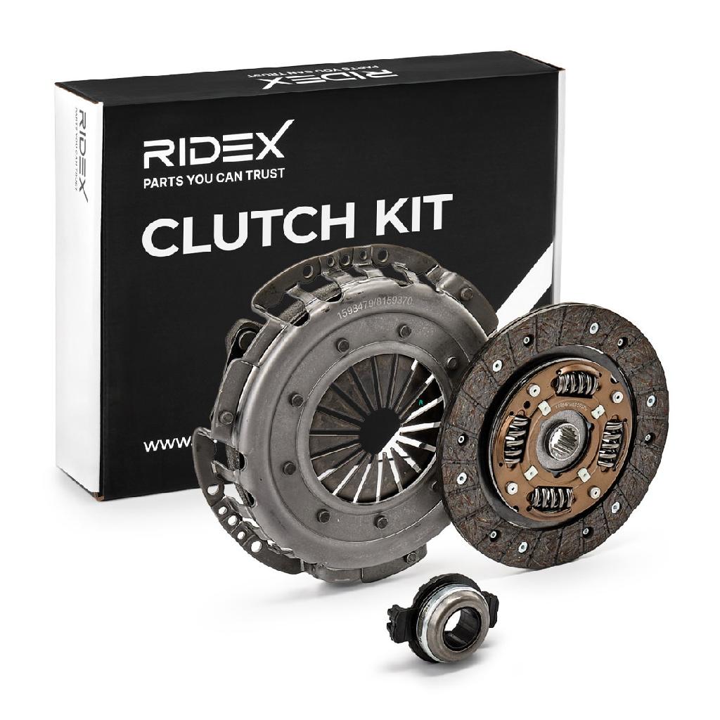 RIDEX 479C0006 Kupplungssatz passend für PEUGEOT 206 Schrägheck (2A/C) 205295