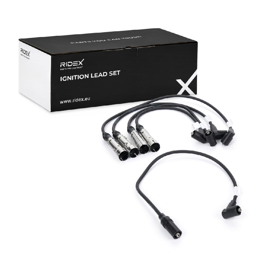 RIDEX 685I0129 Zündleitungssatz Zündkabelsatz für VW Golf 1II (1H1) 56998031A