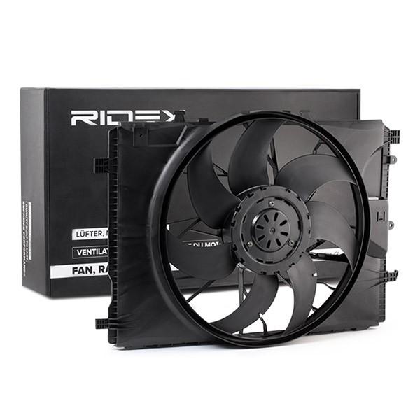 RIDEX 508R0142 Kühlerlüfter Lüfter Motorkühlung mit Steuergerät mit 2045000293