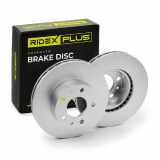 RIDEX PLUS 82B0120P 2x Bremsscheiben Vorne Ø279,7mm Belüftet für FIAT