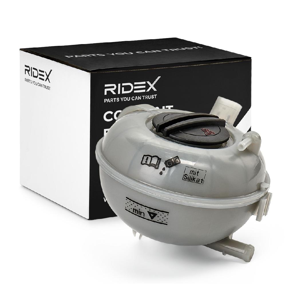 RIDEX 397E0225 Ausgleichsbehälter Kühlmittel mit Verschlussstopfen mit Sensor