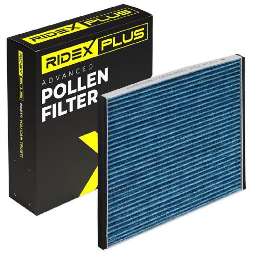 RIDEX PLUS 424I0531P Innenraumfilter Pollenfilter Aktivkohlefilter Höhe: 19 Bild RIDEX PLUS 424I0531P Innenraumfilter Pollenfilter Aktivkohlefilter Höhe: 19