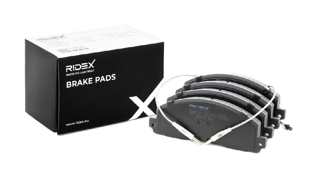 RIDEX Bremsbelagsatz Bremsbeläge Vorne für RENAULT Trafic 1I Kasten (FL)