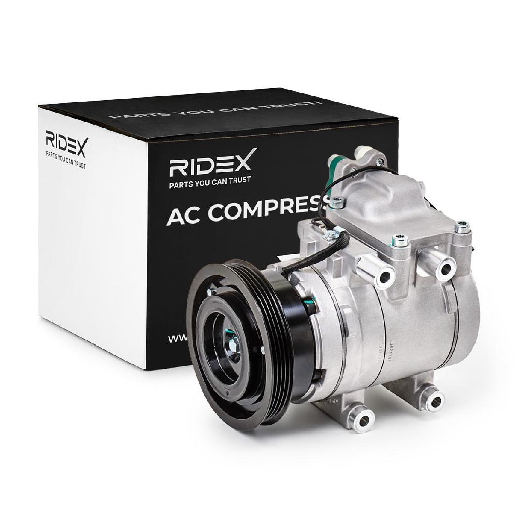 RIDEX A/C Kompressor für Klimaanlage Klimakompressor mit ID: HS15 Kältemittel:
