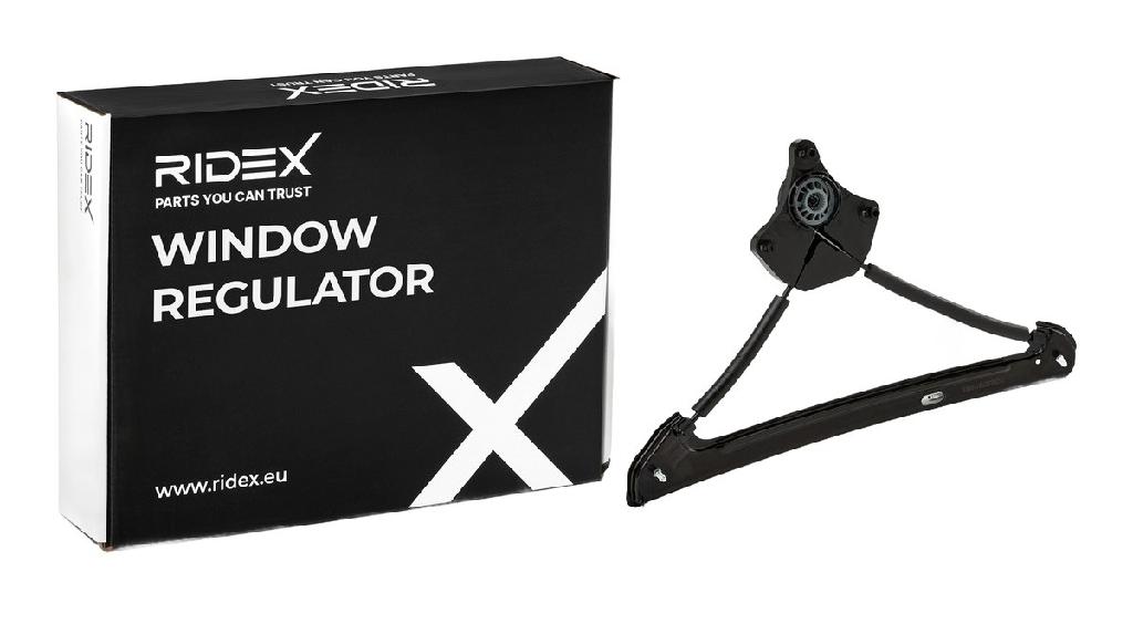 RIDEX 1561W0650 Fensterheber Hinten Rechts Elektrisch ohne Elektromotor für VW