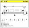 RIDEX 273C1357 Lenker Radaufhängung Längslenker Rear unten für TOYOTA 4878012050 Bild RIDEX 273C1357 Lenker Radaufhängung Längslenker Rear unten für TOYOTA 4878012050
