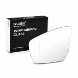 RIDEX 1914M0270 Spiegelglas Glas Aussenspiegel asphärisch links für VW
