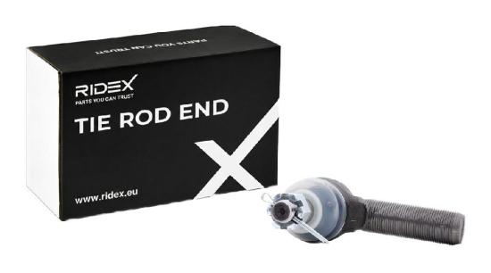 RIDEX Spurstangenkopf Vorderachse beidseitig Traggelenk 914T0318 mit Bild RIDEX Spurstangenkopf Vorderachse beidseitig Traggelenk 914T0318 mit