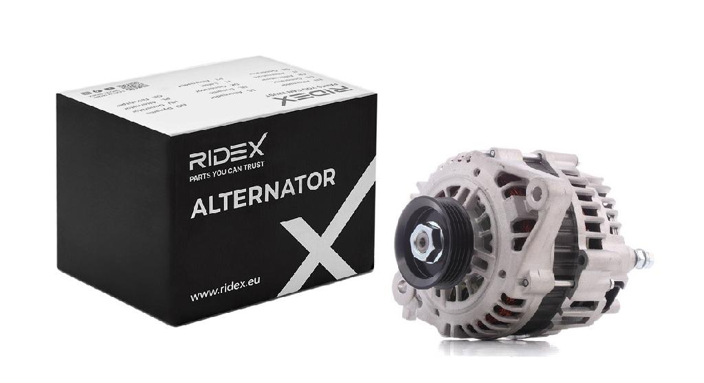 RIDEX 4G0887 Lichtmaschine 70A 12V Drehrichtung im Uhrzeigersinn mit für NISSAN