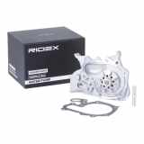 RIDEX 1260W0190 Kühlmittelpumpe Motorkühlung Wasserpumpe mechanisch 20-Zähn