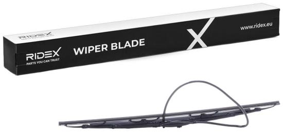 RIDEX Scheibenwischer Wischblatt Stück mit Spoiler Vorne Länge: 600mm Standard Bild RIDEX Scheibenwischer Wischblatt Stück mit Spoiler Vorne Länge: 600mm Standard