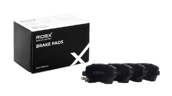 RIDEX Bremsbelagsatz Bremsbeläge Vorne für RENAULT Clio 1V Schrägheck (BH) Bild RIDEX Bremsbelagsatz Bremsbeläge Vorne für RENAULT Clio 1V Schrägheck (BH)