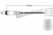 VEGAZ ULS-450 Lambdasonde Oxygen O2 Sensor für MAZDA 5 (CR19) RF7J188G1B