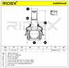 RIDEX 2462S0448 Traggelenk Führungsgelenk Vorne für CITROËN BERLINGO (B9) Bild RIDEX 2462S0448 Traggelenk Führungsgelenk Vorne für CITROËN BERLINGO (B9)