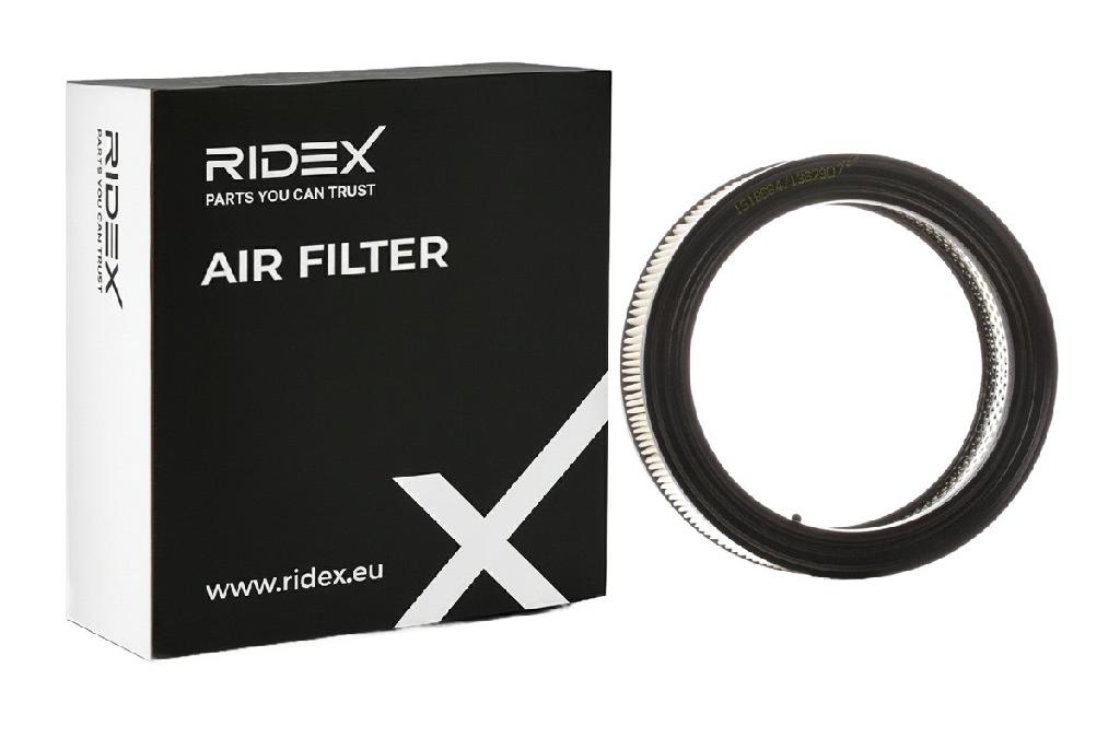 RIDEX 8A0545 Motor Luftfilter Rund Filtereinsatz für AUDI A3 Sportback (8PA)