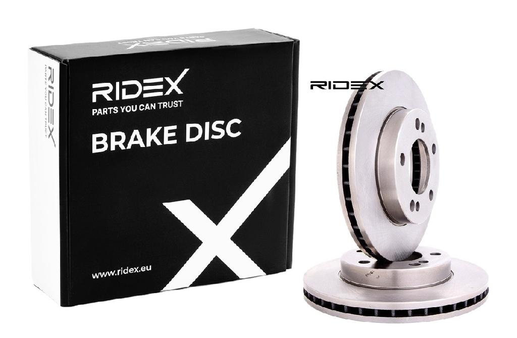 RIDEX 82B0306 2x Bremsscheiben Vorne Ø294mm Belüftet für SSANGYONG REXTON W