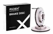 RIDEX 82B0306 2x Bremsscheiben Vorne Ø294mm Belüftet für SSANGYONG REXTON W