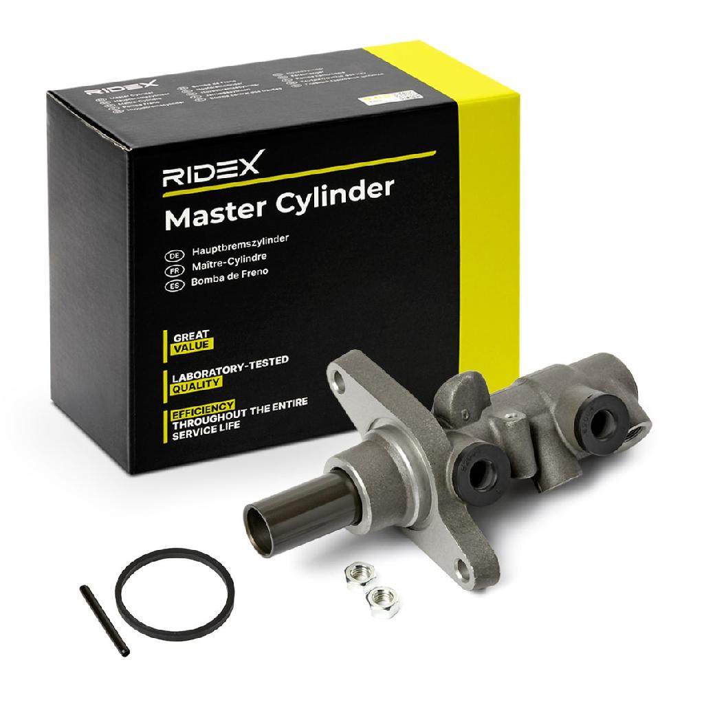 RIDEX 258M0070 Bremszylinder Hauptbremszylinder 2 Aluminium für VW TIGUAN (5N)