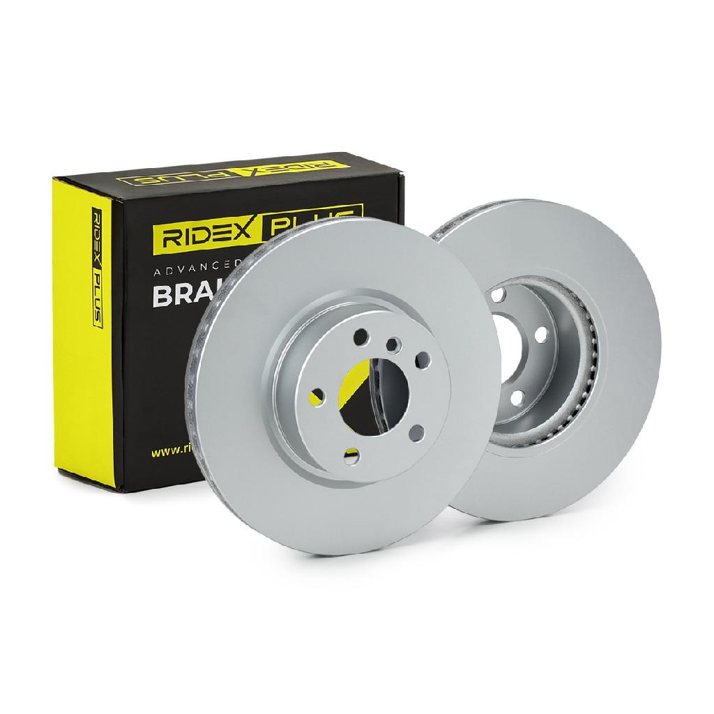 RIDEX PLUS 82B0643P 2x Bremsscheiben Vorne Ø327,9mm Belüftet für BMW X3