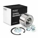 RIDEX 654W0004 Radlagersatz pro 1 Rad Vorne beidseitig Hinten Kugellager mit