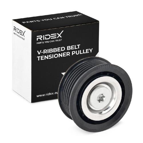 RIDEX 310T0436 Spannrolle Keilrippenriemen passend für MERCEDES-BENZ 11927HG00B Bild RIDEX 310T0436 Spannrolle Keilrippenriemen passend für MERCEDES-BENZ 11927HG00B