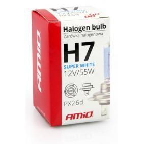 AMiO H7 Glühlampe Fernscheinwerfer 55W 5500K PX26d Fernlicht Halogen Birne 01157 Bild AMiO H7 Glühlampe Fernscheinwerfer 55W 5500K PX26d Fernlicht Halogen Birne 01157