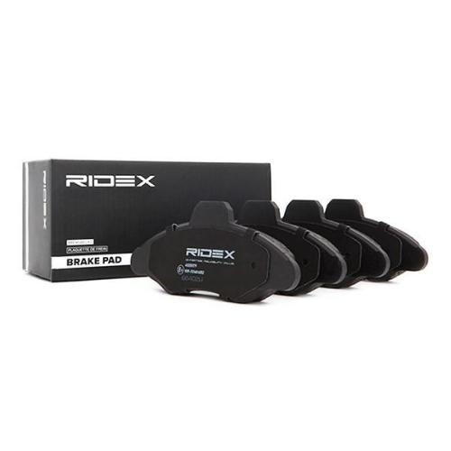 RIDEX Bremsbelagsatz Bremsbeläge Vorne für FORD Escort VI Cabrio (ALL) Bild RIDEX Bremsbelagsatz Bremsbeläge Vorne für FORD Escort VI Cabrio (ALL)