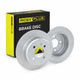 RIDEX PLUS 82B0725P 1x Bremsscheibe Hinten Ø258mm voll für BMW 3 Limousine (E30)