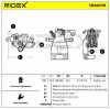 RIDEX 78B0019 Bremssattel Bremszange Hinten rechts für OPEL Meriva A (X03) Bild RIDEX 78B0019 Bremssattel Bremszange Hinten rechts für OPEL Meriva A (X03)