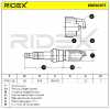 RIDEX 686S0017 Zündkerze Nickel TT Nickel Spanner Size: 16 mm Gewindelänge: 25 Bild RIDEX 686S0017 Zündkerze Nickel TT Nickel Spanner Size: 16 mm Gewindelänge: 25