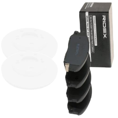 RIDEX Bremsenset Vorne Belüftet Ø294,0mm - Bremsscheiben und Beläge Bild RIDEX Bremsenset Vorne Belüftet Ø294,0mm - Bremsscheiben und Beläge