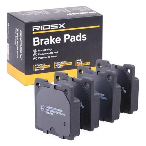 RIDEX Bremsbelagsatz Bremsbeläge Vorne Hinten für VOLVO 940 II Kombi (945) Bild RIDEX Bremsbelagsatz Bremsbeläge Vorne Hinten für VOLVO 940 II Kombi (945)