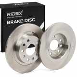RIDEX 82B0106 2x Bremsscheiben Hinten Ø278mm voll für OPEL Vectra C Caravan