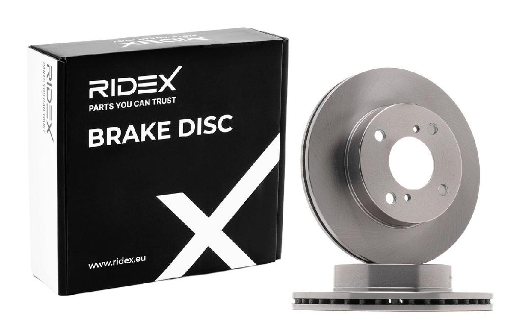 RIDEX 82B0524 2x Bremsscheiben Vorne Ø231mm Belüftet für SUZUKI Alto (GF)