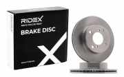 RIDEX 82B0524 2x Bremsscheiben Vorne Ø231mm Belüftet für SUZUKI Alto (GF)