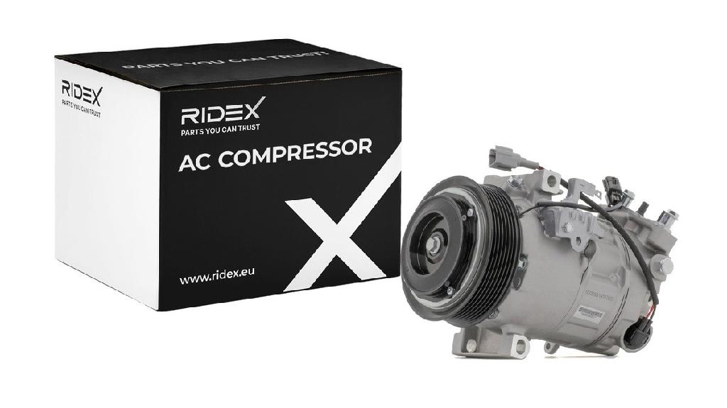 RIDEX A/C Kompressor für Klimaanlage Klimakompressor mit ID: 6SBH14C PAG 46 YF