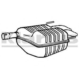 VEGAZ Endschalldämpfer Hinten für SAAB 9-3 Kombi (YS3F) Bild VEGAZ Endschalldämpfer Hinten für SAAB 9-3 Kombi (YS3F)