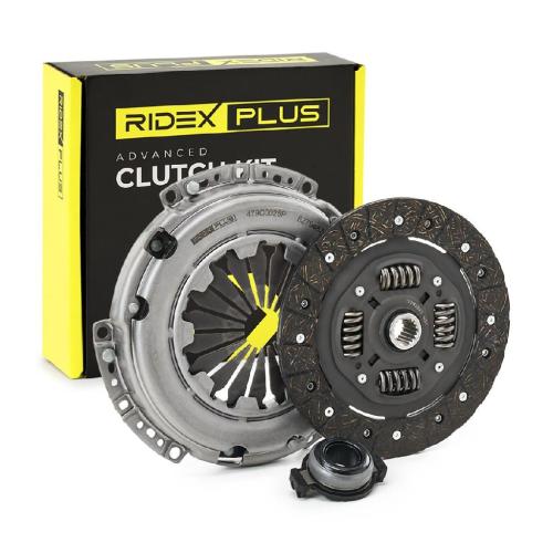 RIDEX PLUS 479C0026P Kupplungssatz passend für PEUGEOT 206 Schrägheck (2A/C) Bild RIDEX PLUS 479C0026P Kupplungssatz passend für PEUGEOT 206 Schrägheck (2A/C)