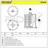 RIDEX 9F0291 Kraftstofffilter Filter Cartridge für TOYOTA Yaris Schrägheck (P13) Bild RIDEX 9F0291 Kraftstofffilter Filter Cartridge für TOYOTA Yaris Schrägheck (P13)