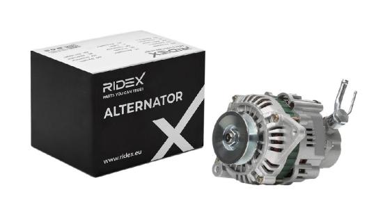 RIDEX 4G1100 Lichtmaschine 90A 14V Drehrichtung im Uhrzeigersinn mit MD162964 Bild RIDEX 4G1100 Lichtmaschine 90A 14V Drehrichtung im Uhrzeigersinn mit MD162964
