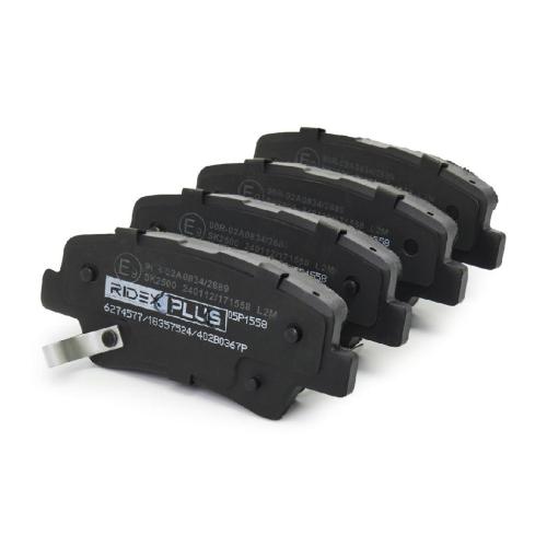 RIDEX PLUS Bremsbelagsatz Bremsbeläge Hinten für HYUNDAI Tucson (TL, TLE) Bild RIDEX PLUS Bremsbelagsatz Bremsbeläge Hinten für HYUNDAI Tucson (TL, TLE)