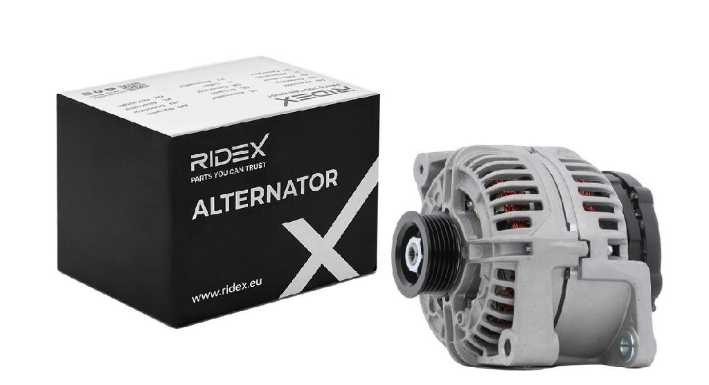 RIDEX 4G0152 Lichtmaschine 120A 14V Drehrichtung im Uhrzeigersinn mit für OPEL