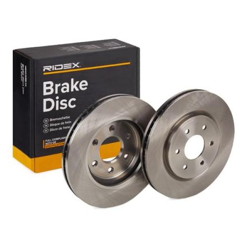 RIDEX 82B0307 2x Bremsscheiben Vorne Ø295,6mm Belüftet für NISSAN Bild RIDEX 82B0307 2x Bremsscheiben Vorne Ø295,6mm Belüftet für NISSAN