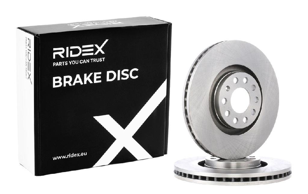 RIDEX 82B0199 2x Bremsscheiben Vorne Ø320mm Belüftet für AUDI A4 Avant