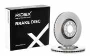 RIDEX 82B0199 2x Bremsscheiben Vorne Ø320mm Belüftet für AUDI A4 Avant