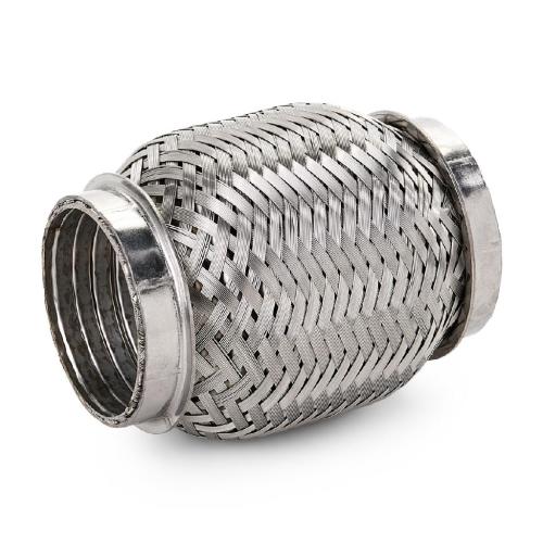 RIDEX Flexrohr Auspuff Abgasrohr Ø50mm 100mm Edelstahl 3971F0002 für VW Bild RIDEX Flexrohr Auspuff Abgasrohr Ø50mm 100mm Edelstahl 3971F0002 für VW